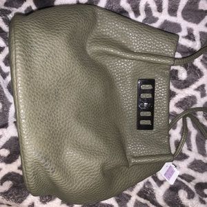 Olive green purse